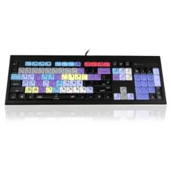 Grass Valley E8TUS EDIUS X/9 ASTRA Backlit USB Keyboard, Black, US English(Grass Valley E8tus Edius X 9 Astra Backlit Usb Keyboard Black Us English)