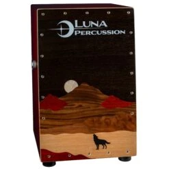 Luna Guitars Vista Wolf Cajon With Bag(Luna Guitars Vista Wolf Cajon With Bag)