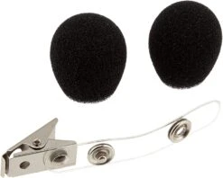 Shure RK318WS Headset Microphone Windscreen & Clothing Clip(Shure Rk318ws Headset Microphone Windscreen Clothing Clip)