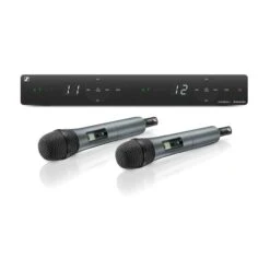 Sennheiser XSW 1-825 DUAL-A Wireless Dual Handheld Microphone System, A(Sennheiser Xsw 1 825 Dual A Wireless Dual Handheld Microphone System A)