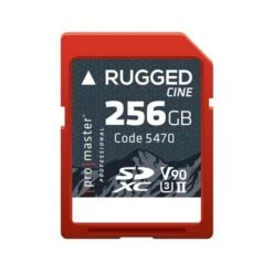 ProMaster SDXC Rugged CINE UHS-II Memory Card, 256GB(Promaster Sdxc Rugged Cine Uhs Ii Memory Card 256gb)