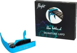 Flight Ukuleles FC-EET Elise Ecklund Signature Ukulele Capo, Turquoise(Flight Ukuleles Fc Eet Elise Ecklund Signature Ukulele Capo Turquoise)