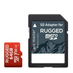ProMaster SDXC Rugged Micro SD Card, 64GB(Promaster Sdxc Rugged Micro Sd Card 64gb)