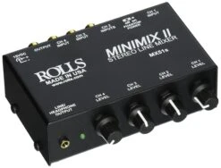 Rolls MX51s Mini Mix 2 Four Channel RCA Mixer(Rolls Mx51s Mini Mix 2 Four Channel Rca Mixer)