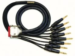 Mogami GOLD-DB25-TRS-10 8-channel Analog I/O DB25 TRS Snake Cable 10 Ft(Mogami Gold Db25 Trs 10 8 Channel Analog I O Db25 Trs Snake Cable 10 Ft)