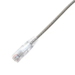 LYNN CPCS-AGY-0.5F CHOICE Slim 28AWG CAT6A Ethernet Patch Cable, 0.5-Foot, Gray(Lynn Cpcs Agy 0 5f Choice Slim 28awg Cat6a Ethernet Patch Cable 0 5 Foot Gray)