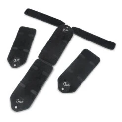 Gruv Gear Nanomat Drum Mat, Double Pedal Black(Gruv Gear Nm Blk Dbl Nanomat Drum Mat Double Pedal Black)