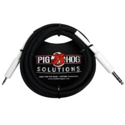 Pig Hog PX48J3 Cable - 1/4-Inch TRS To 1/8-Inch Mini, 3-Foot(Pig Hog Px48j3 Cable 1 4 Inch Trs To 1 8 Inch Mini 3 Foot)