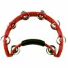 Rhythm Tech RT1030-U Standard Tambourine With Nickel Jingles, Red(Rhythm Tech Rt1030 U Standard Tambourine With Nickel Jingles Red)