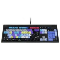 Grass Valley E8TFR EDIUS X/9 ASTRA Backlit USB Keyboard, Black, French(Grass Valley E8tfr Edius X 9 Astra Backlit Usb Keyboard Black French)