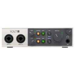 Universal Audio Volt 2 USB Audio Interface, 2-In/2-out(Universal Audio Volt 2 Usb Audio Interface 2 In 2 Out)