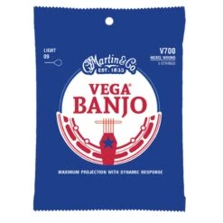 Martin V730 Vega Banjo Strings, Medium(Martin V730 Vega Banjo Strings Medium)
